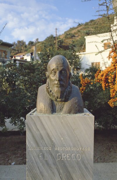 Monumento a El Greco (1541-1614) da Unbekannt Unbekannt